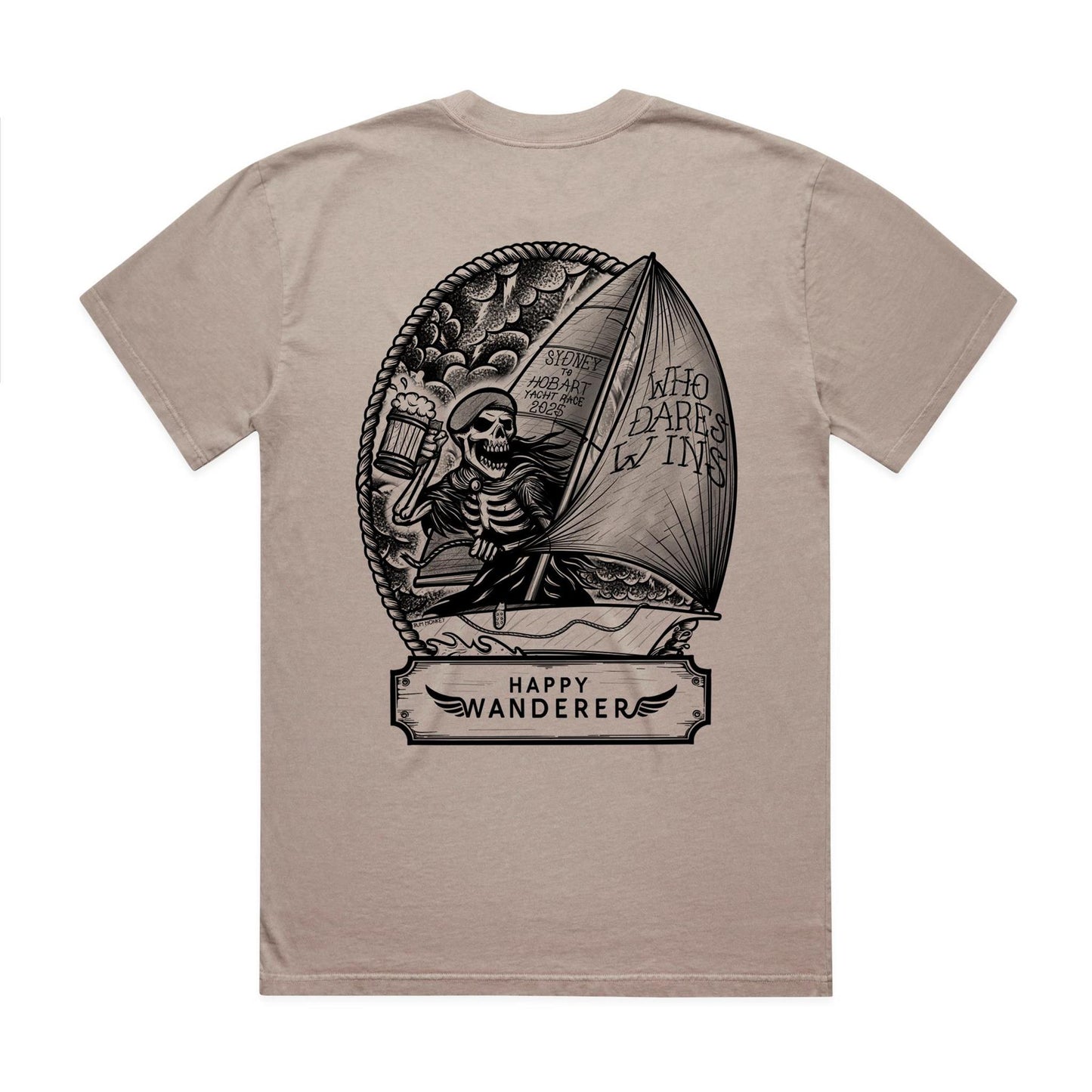 Happy Wanderer - Heavy Faded Tee
