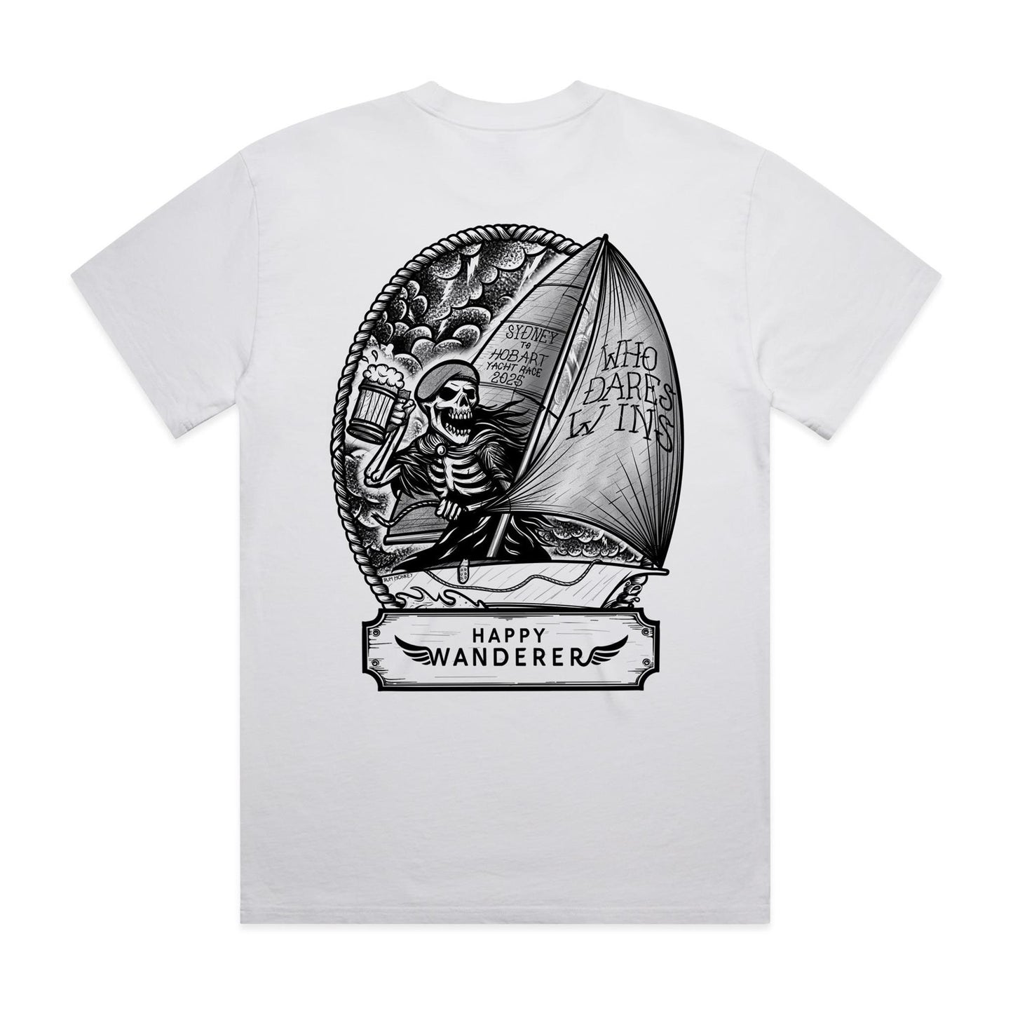 Happy Wanderer - Heavy Faded Tee