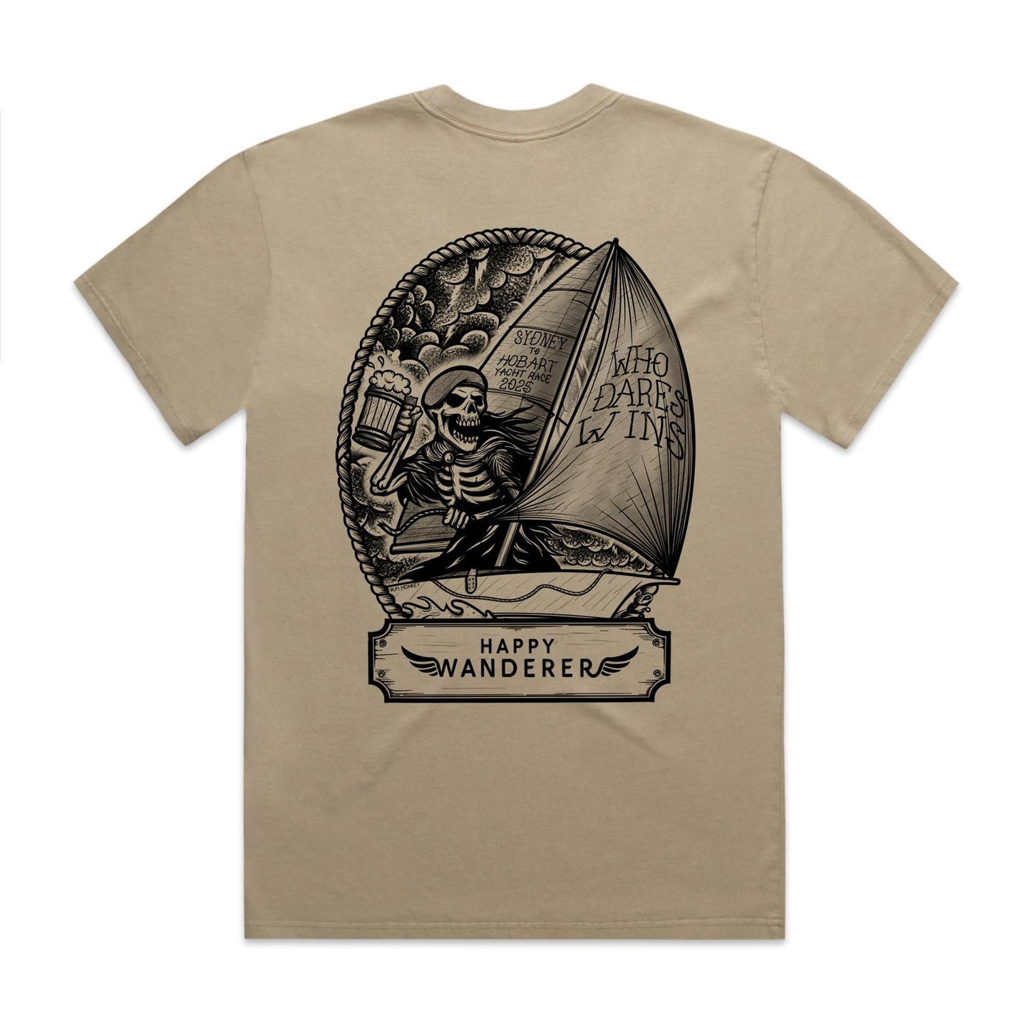 Happy Wanderer - Heavy Faded Tee