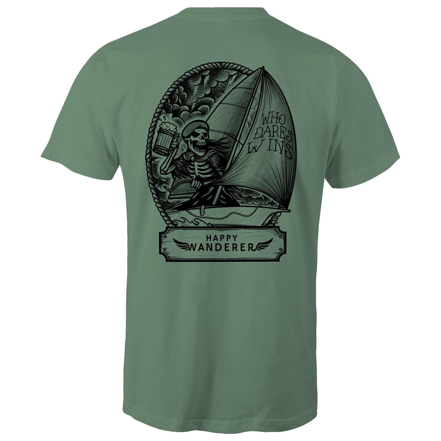 Happy Wanderer 2025 - Mens Fitted T-Shirt