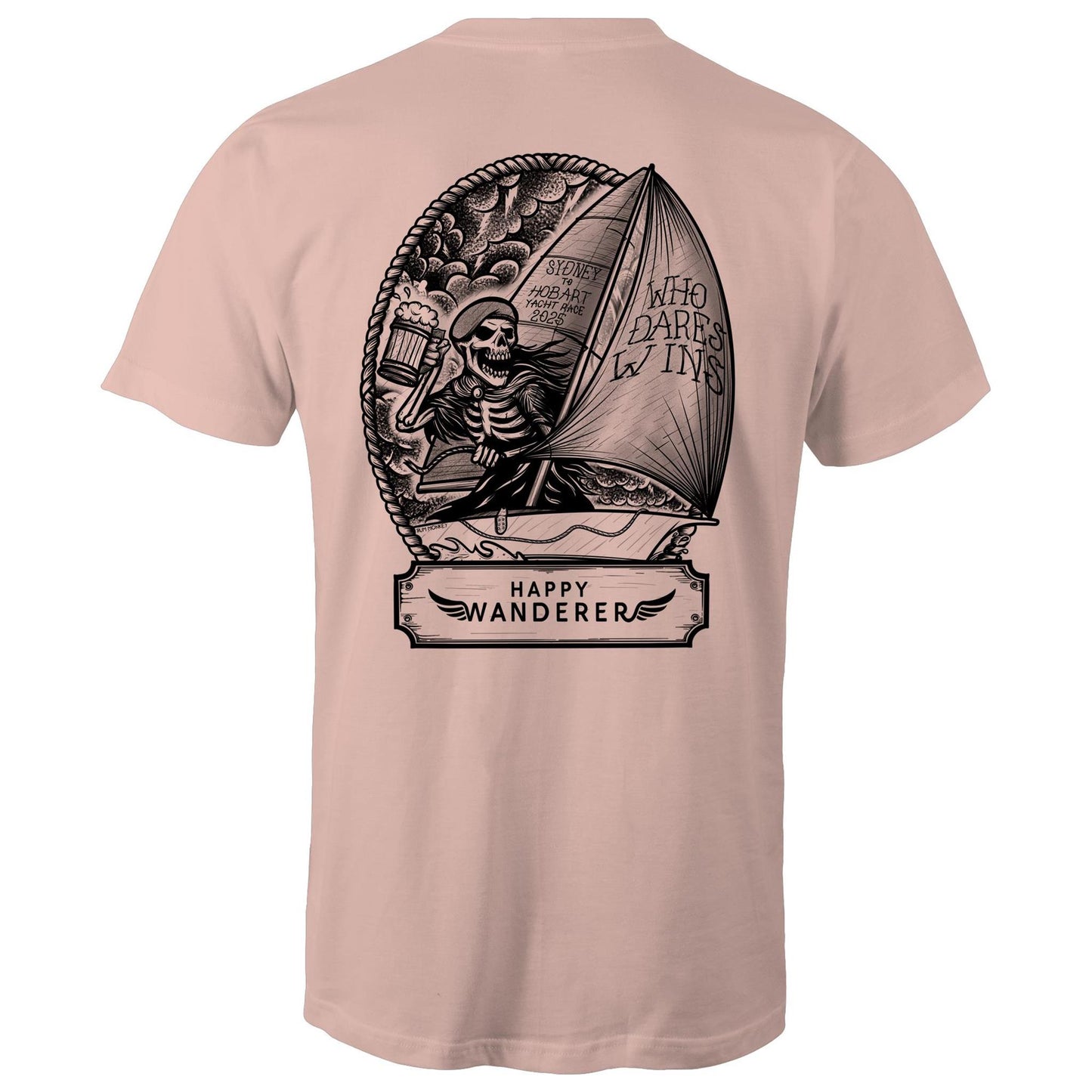 Happy Wanderer 2025 - Mens Fitted T-Shirt