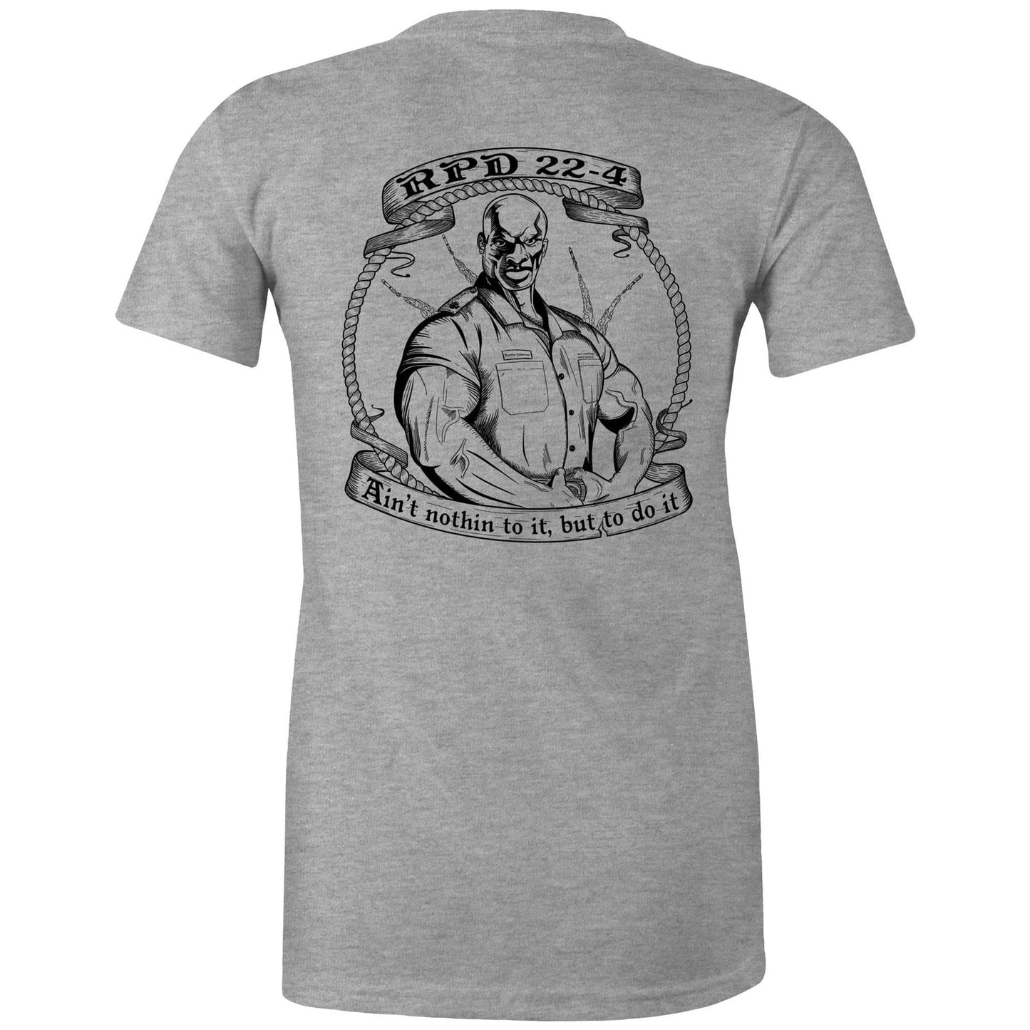 RumMonkey-American-traditional-tattoo Grey Marle / Extra Small RPD 22-4 Trip shirt - Premium Cottom