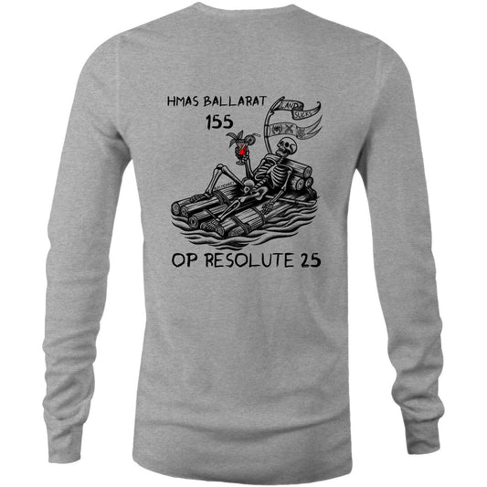 HMAS Ballarat - Land Sucks - Long Sleeve Tee