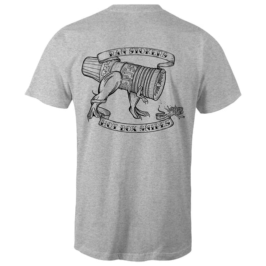 RumMonkey-American-traditional-tattoo Grey Marle / Small GT Maintainer - Mens T-Shirt